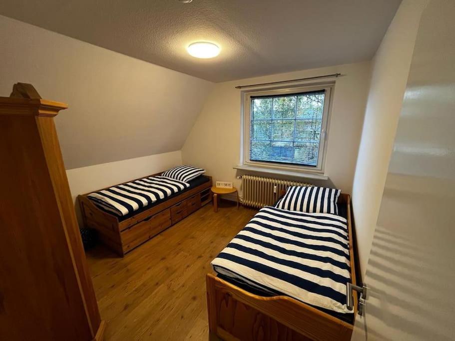 Schoene Wohnung An Der Nordsee In Mildstedt Bagian luar foto