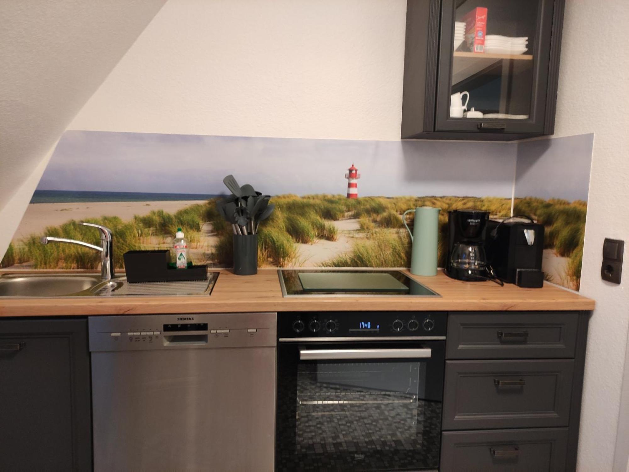 Schoene Wohnung An Der Nordsee In Mildstedt Bagian luar foto