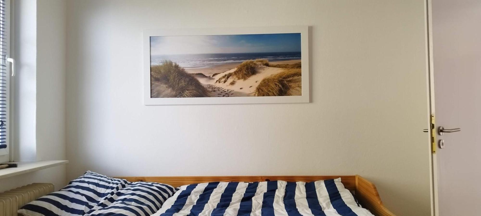 Schoene Wohnung An Der Nordsee In Mildstedt Bagian luar foto